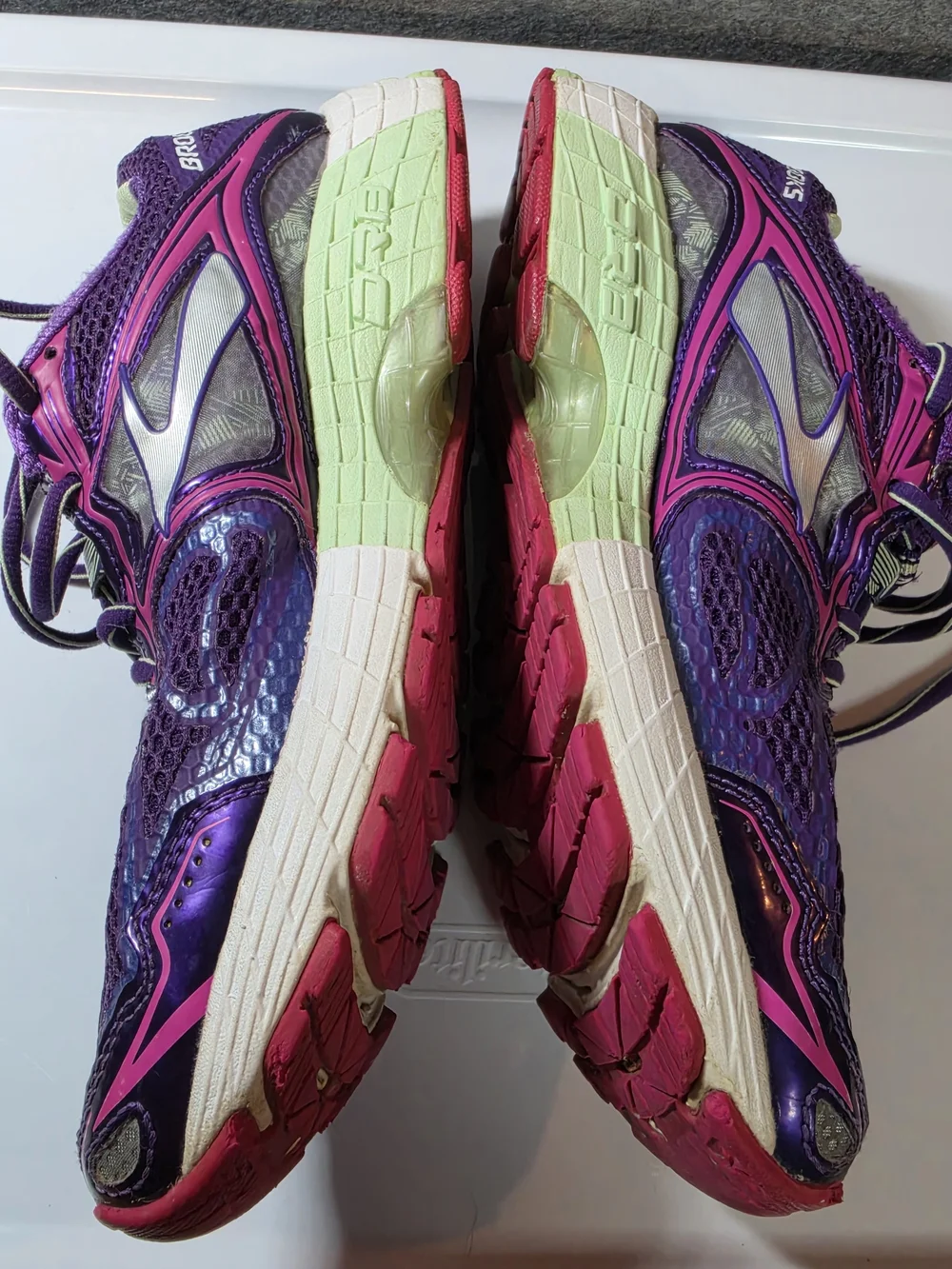 Brooks breathable purple
